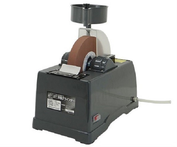 【鎌・鉈・包丁研ぎに】 HARD HEAD 縦型式水研刃物グラインダー HSG-205 ※900745拍卖