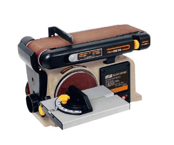 木工・非鉄金属の研磨に!H&H ベルト&ディスクサンダー HBDS-100 ※316004拍卖