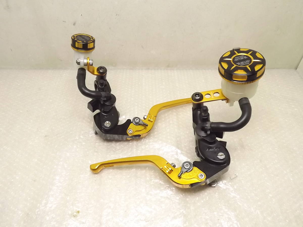 ニッシンラジアルマスターセット 未使用 多分SSK 可倒式3D レバー デイトナプレミアムゾーンキャップ ステー フルゴールド仕様 検 ダエグ Z拍卖