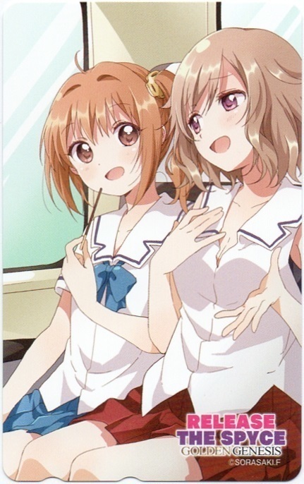 RELEASE THE SPYCE GOLDEN GENESIS 電撃G's magazine 2018年11月号テレカ拍卖