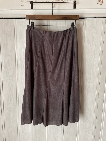◆ブラウンのウエストゴムマーメイドスカート◆p4拍卖