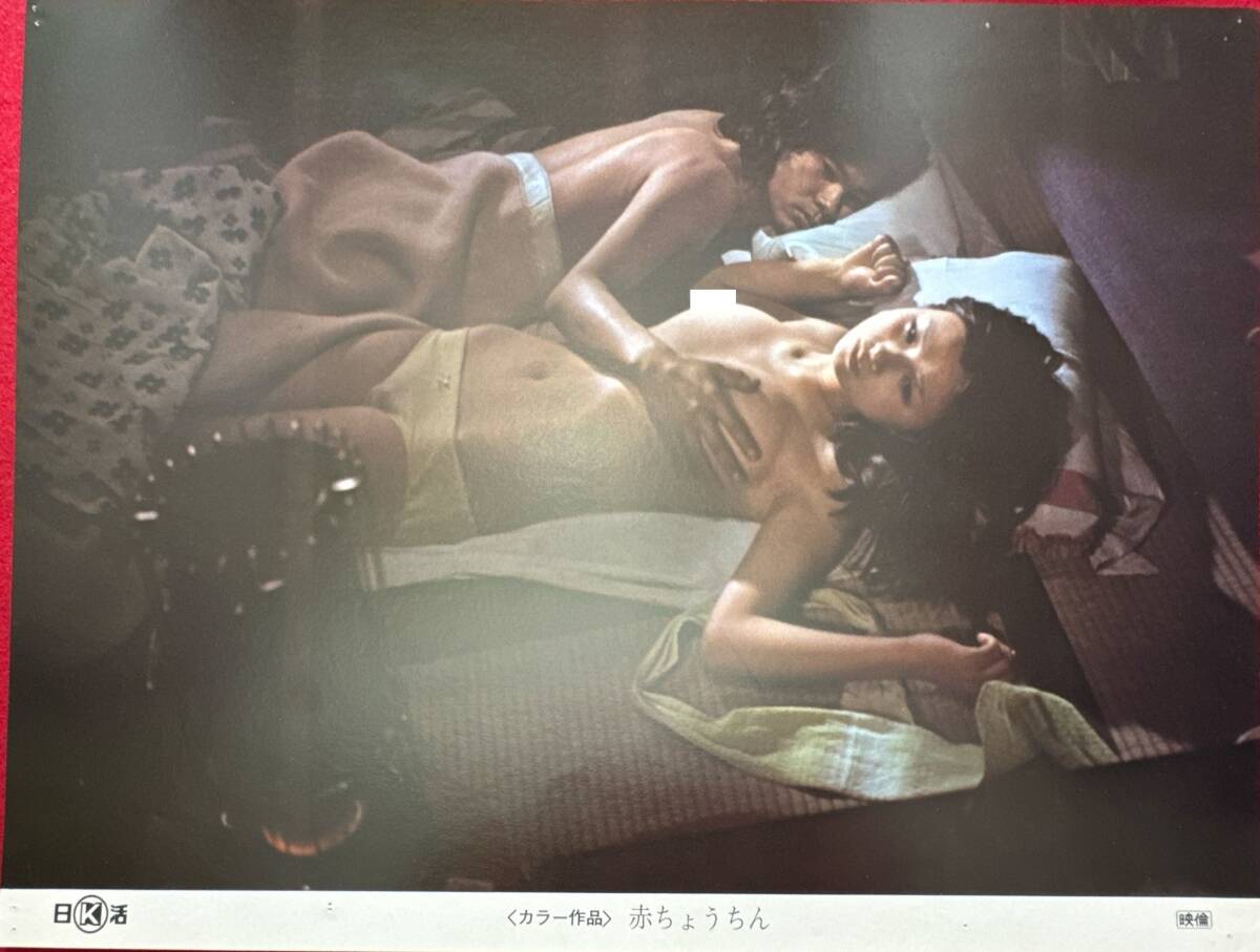 ly01757『赤ちょうちん』ロビーカード 藤田敏八 高岡健二 秋吉久美子 河原崎長一郎 横山リエ 長門裕之 石橋正次 山科ゆり中原早拍卖