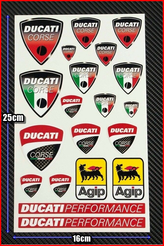DUCATI ドカティ Agip ステッカー S041拍卖