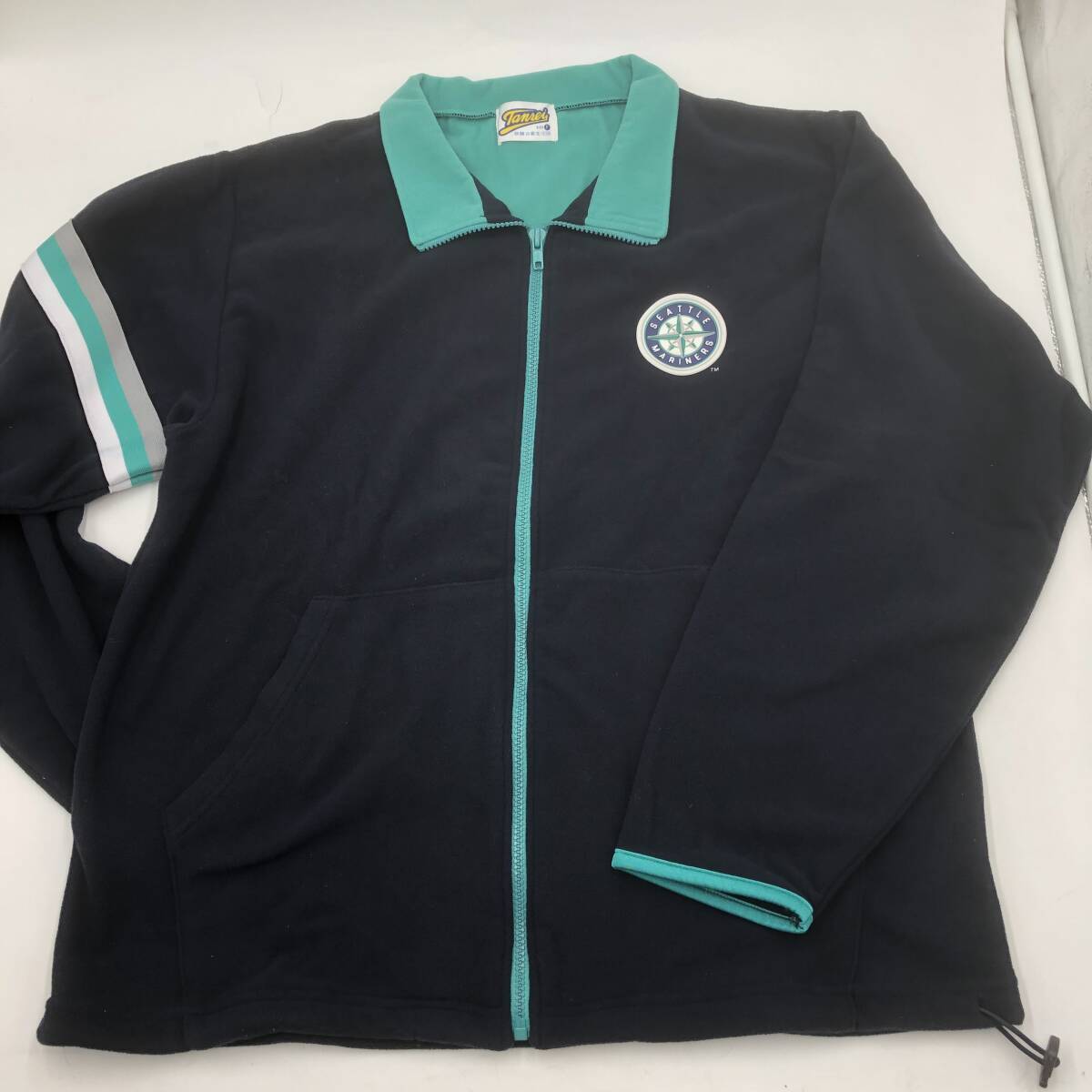 【非売品】★麒麟淡麗(生)★フリースジャケット メンズ サイズF シアトルマリナーズ 紺色拍卖
