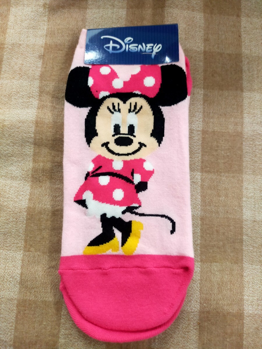 くつ下 ソックス 靴下 未使用 ミニー ディズニー ミニーマウス拍卖