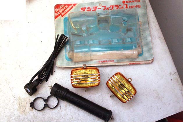 70sデコチャリ新品ライト 検ツノダ川村自転車宮田丸石水谷セキネ光ナショナル富士ゼブラ片倉自転車エレクトロボーイモンテカルロアストロG拍卖