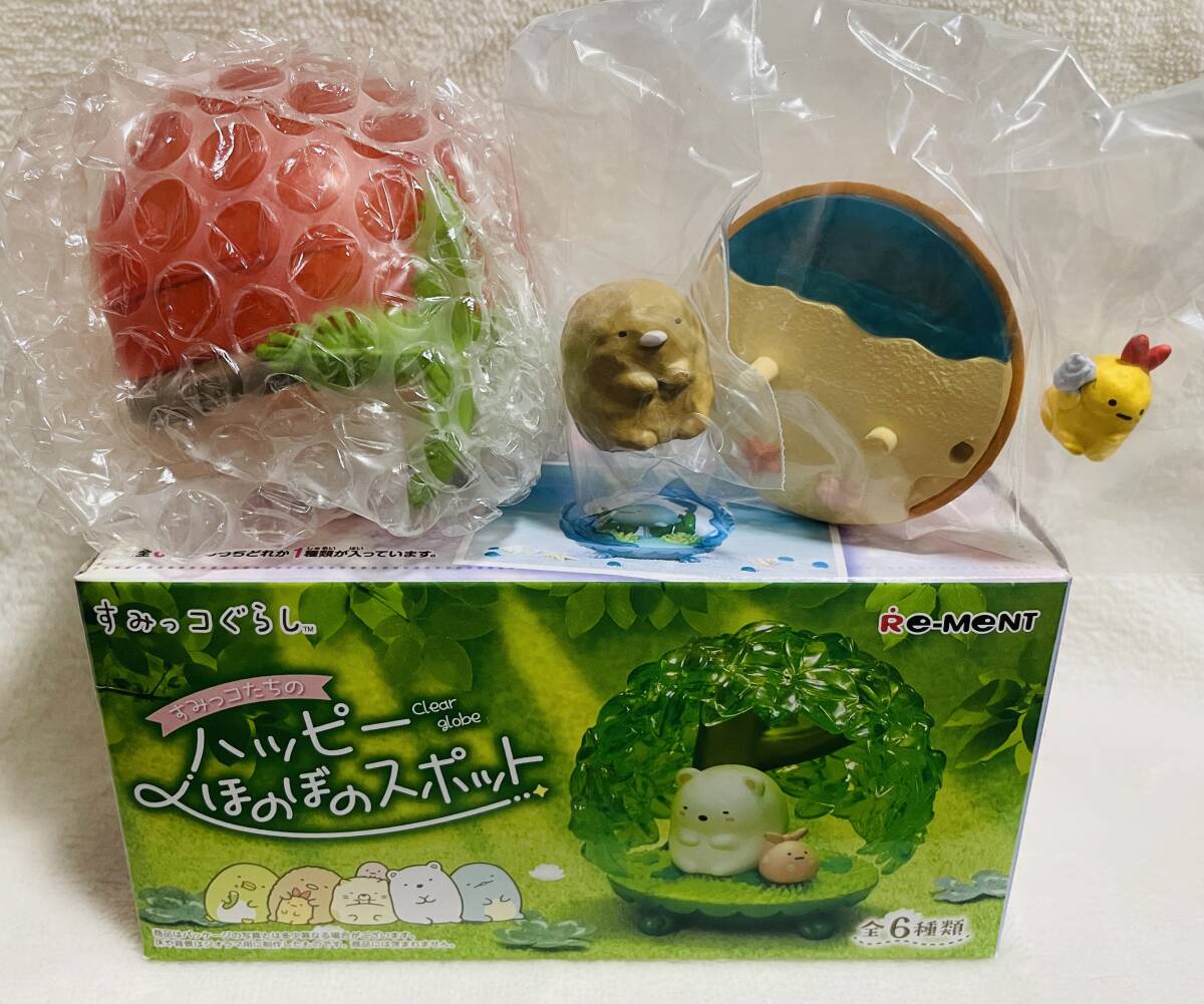 ★すみっコぐらし すみっコたちのハッピーほのぼのスポット★とんかつ えびふらいのしっぽ ジオラマ フィギュア マスコット みにっコ拍卖