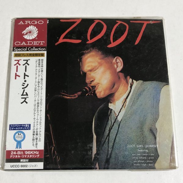 CD 紙ジャケ 帯付 Zoot Sims Quartet - Zoot / UCCC-9002 / 2002年 / JPN拍卖