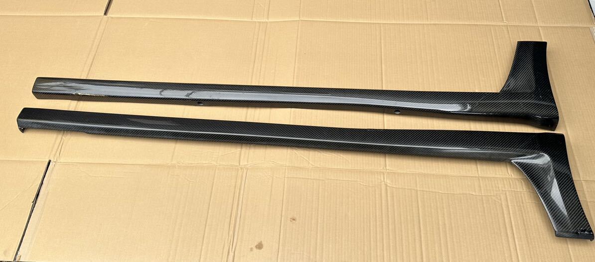 200系 ハイエース 標準ボディー ナロー M-TECHNO MTS エムテクノ BERTEX CARBON model FRP×カーボン サイドステップ PAS24082705拍卖