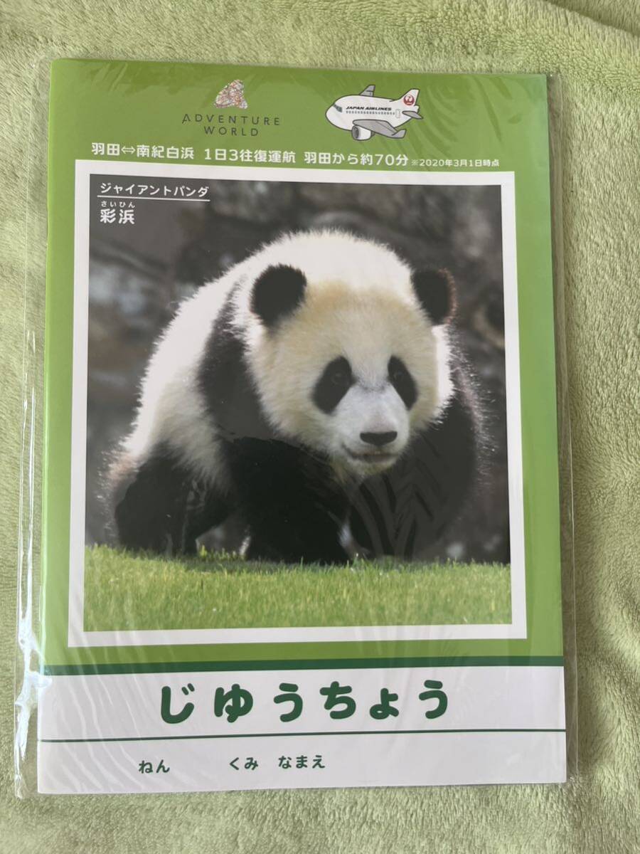 JAL 国内線 アドベンチャーワールド パンダ じゆうちょう拍卖
