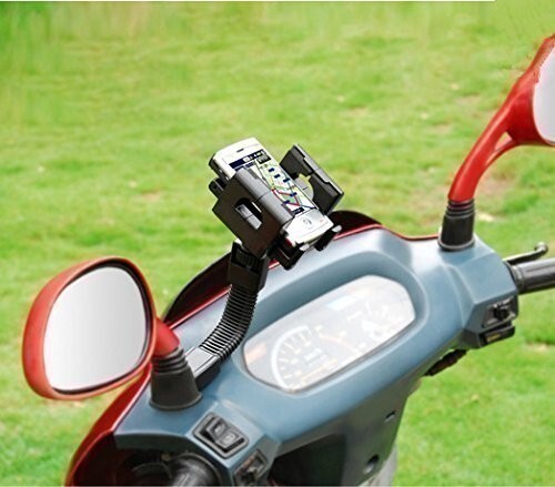 360度回転 バイク用 アーム式 スマホ /ナビ/ ホルダー拍卖