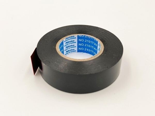 【日東電工 ハーネステープ 1個 黒色】 NITTO 送料込 PVCテープ ビニル ビニールテープ 低VOCビニール 配線 結束 19mm×25m拍卖