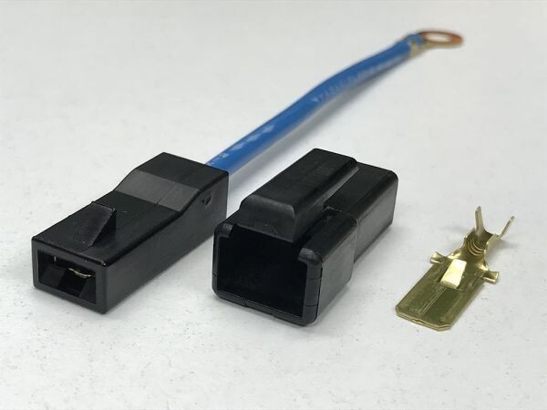 【HR-31A青-1PS黒】矢崎総業 ヒュージブルリンク 配線 検索用) LED カスタマイズ ヘッドライト TOYOTA バッ直 電源取り出し 整備拍卖