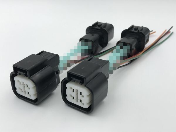 【DELICA テール 電源 取り出し ハーネス 2本】◇LEDリフレクター等の取り付けに◇ 送料込 デリカD5 後期 CV1W CV2W CV5W ランプ拍卖