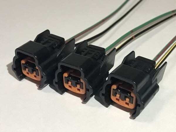 【日産INJ配線付きカプラー_3s】フェアレディZ Z32 / スカイライン R33 / ステージア WC34 純正インジェスター配線付きカプラー 住友電装拍卖