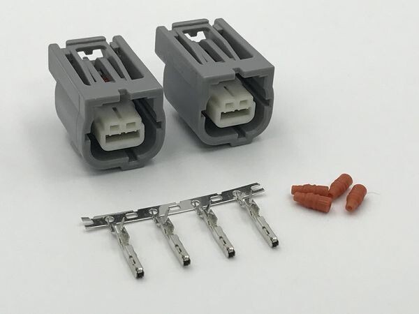 【②ホンダ-ウインカーカプラーF2s】■日本製■ウインカー カプラー 端子 セット 2個 検) ステップワゴン スパーダ RP1 RP2 ハイブリッド拍卖