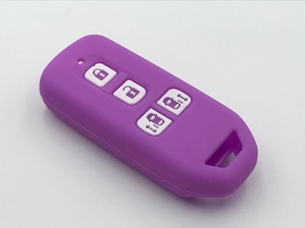 【①N-BOX-KC紫】送料無料 ホンダ N-BOX N-WGN N-ONE N-VAN JF1-4 JH1-2 JG1-2 JJ1-2 専用 スマートキーケース キーカバー拍卖