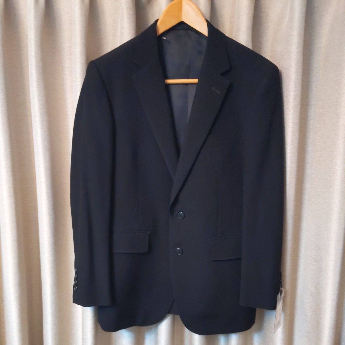未使用■CAESAR■ジャケット■フォーマルブラック■YA4■ 背抜き■高級■大賀の日本製■超特価■身幅49〜45拍卖