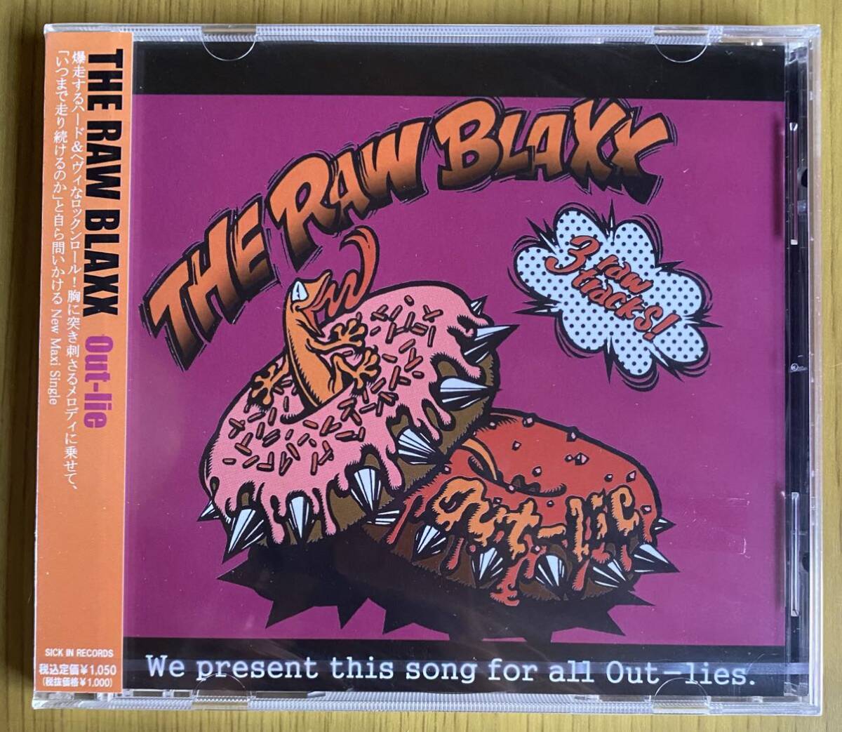 ◆未開封 THE RAW BLAXX『Out-lie』CD拍卖