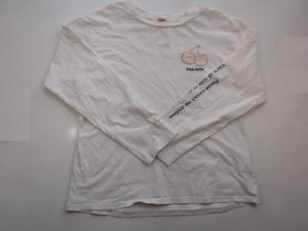 PINK LATTE ピンクラテ カットソー サイズS(160)拍卖