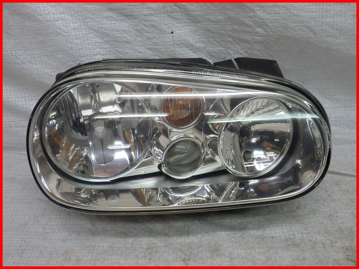 ワーゲン 1J系 ゴルフⅣ 4 右ヘッドライト右ライト 右側 ハロゲン 1J2.941.016B ヘッドランプ ランプ拍卖