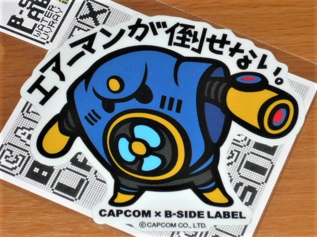 ◆ロックマン ステッカー◆エアーマンが倒せない◆B-SIDE LABEL◆カプコン◆拍卖