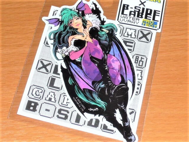 ◆ヴァンパイアセイヴァー ステッカー◆モリガン 2020◆B-SIDE LABEL◆拍卖