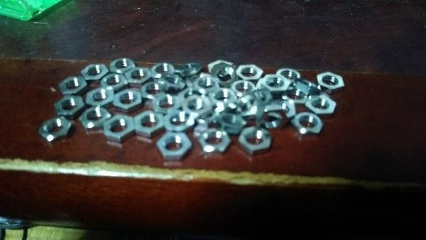 【電子部品】 新品 真鍮 黄銅 ニッケル ナット M5 7×2 日本製 工作 DIY 電気 50個 セット 多数在庫有り拍卖