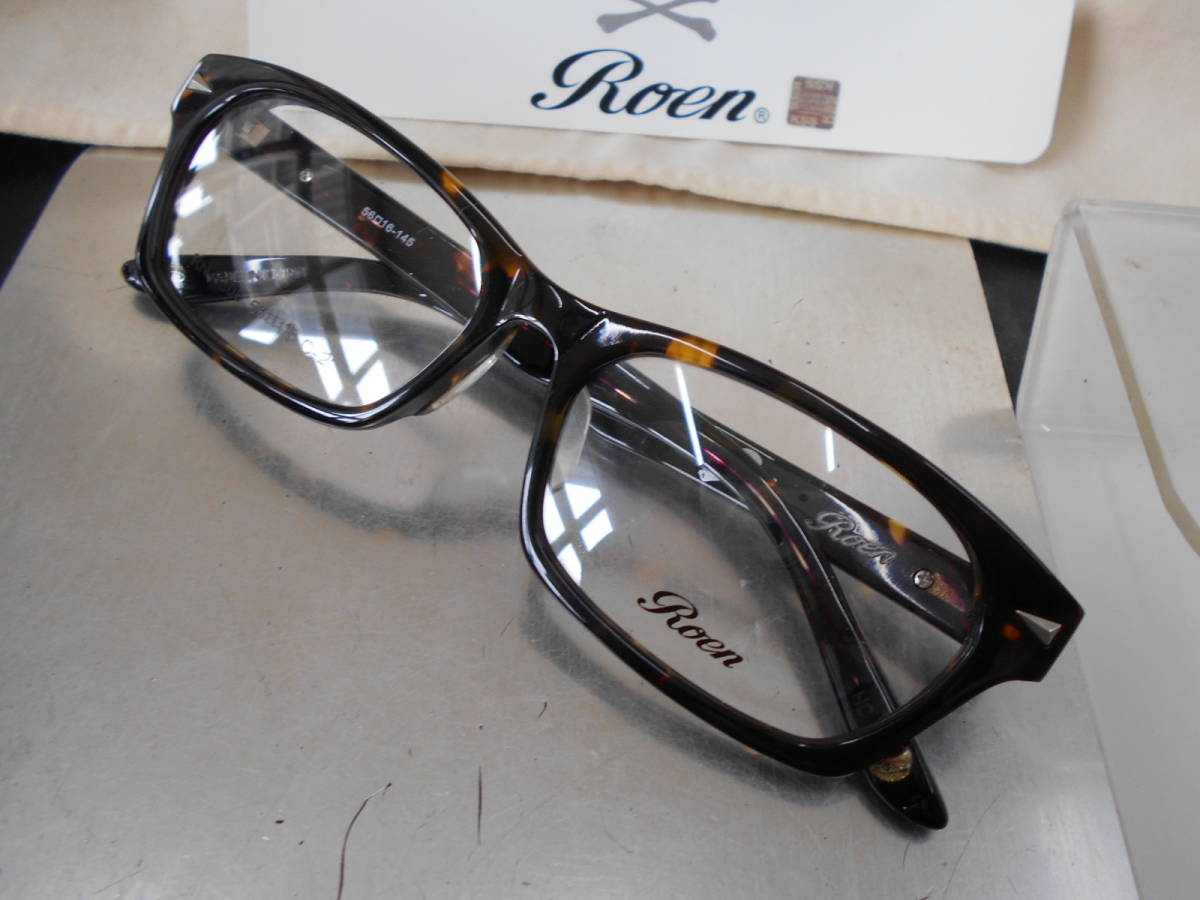 ロエン Roen セル 眼鏡フレーム RN-6206-C2 高原啓 スカル SKULL お洒落拍卖