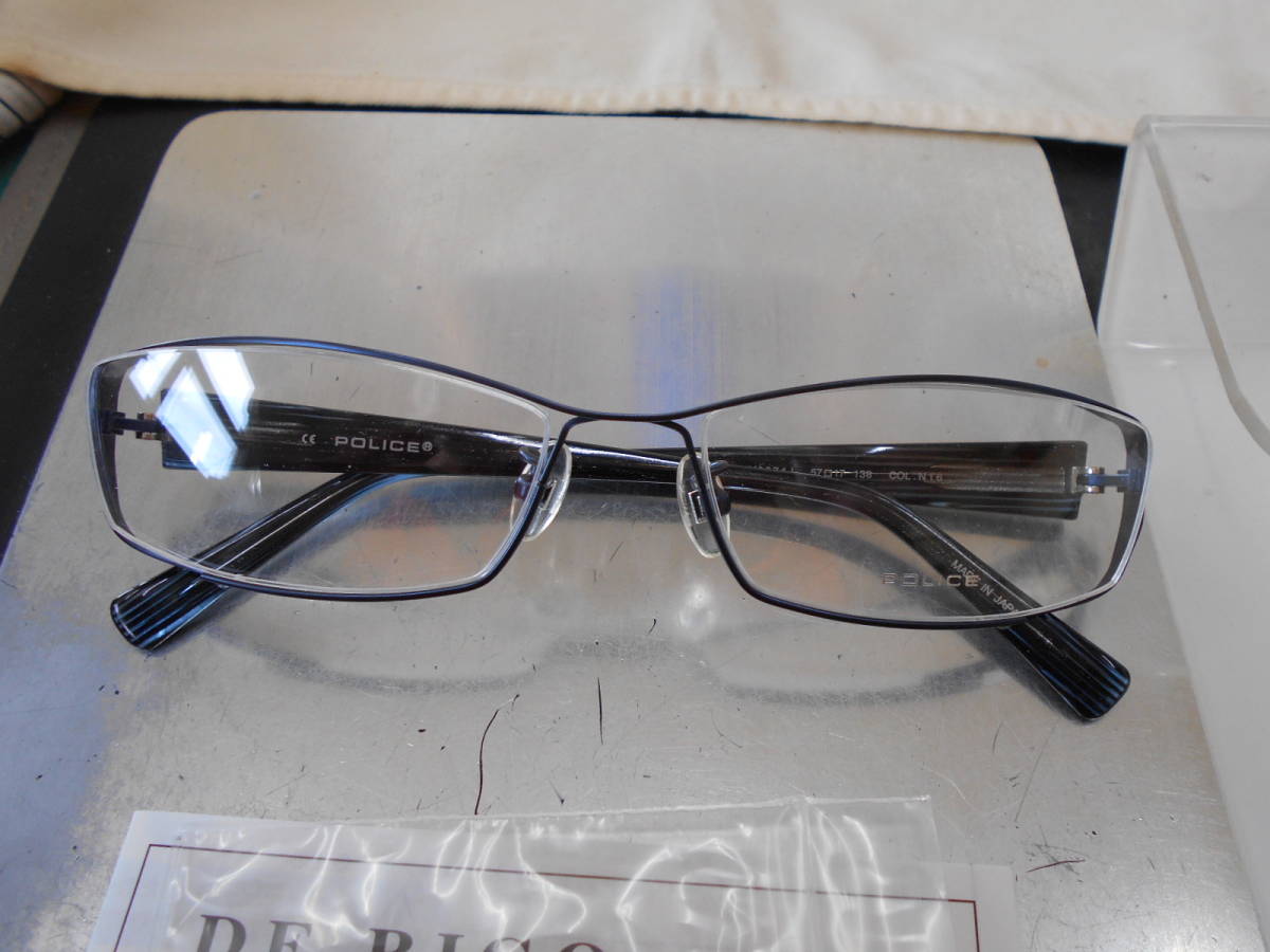 ポリス POLIC E超かっこいい 眼鏡フレーム V8574J-N16 お洒落 拍卖
