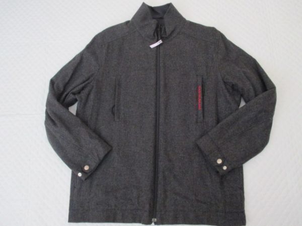 L2013【CASTELBAJAC/カステルバジャック 】ジャケット/アウター/リバーシブル/黒・ブラック・グレー系/サイズ2/USED拍卖