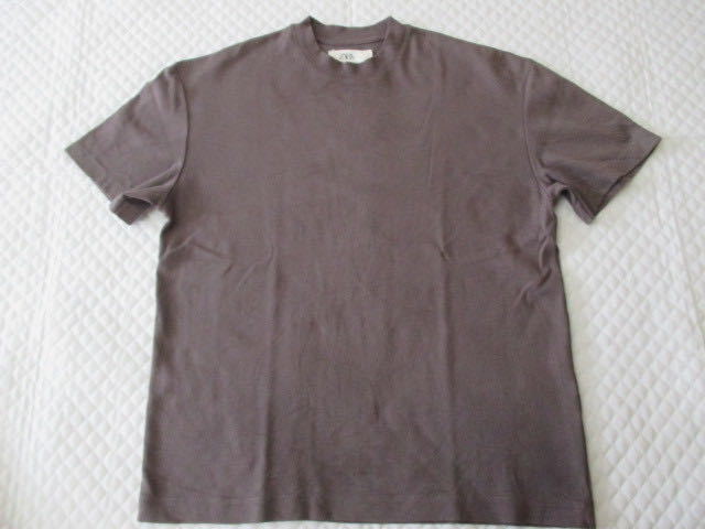 L2477【ZARA/ザラ】ザラマン/ザラメン/MEN EDITION/Tシャツ/半袖/グレー系/EUR M/USED拍卖