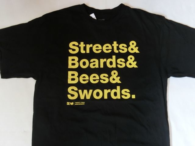 激レア USA購入【DC SHOES】x【Wu-Tang】コラボ LIMITED 創設20周年記念ロゴプリントTシャツUS Sサイズ BLK拍卖