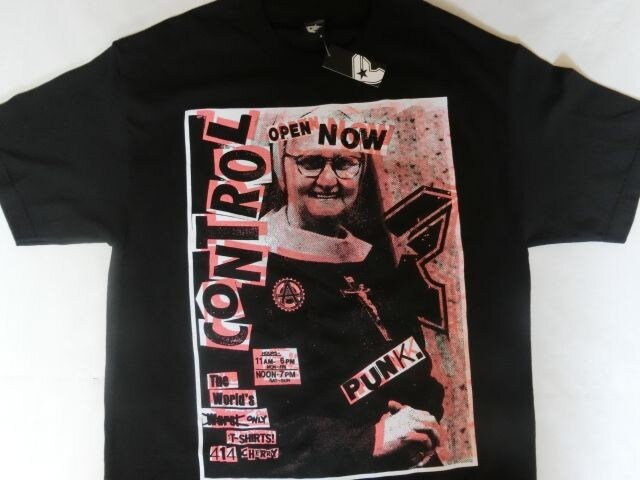 USA購入 人気スケボー系アメカジブランド【FamousStars&Straps 】 フェイマス スター アンド ストラップス プリントTシャツUS L ブラック拍卖