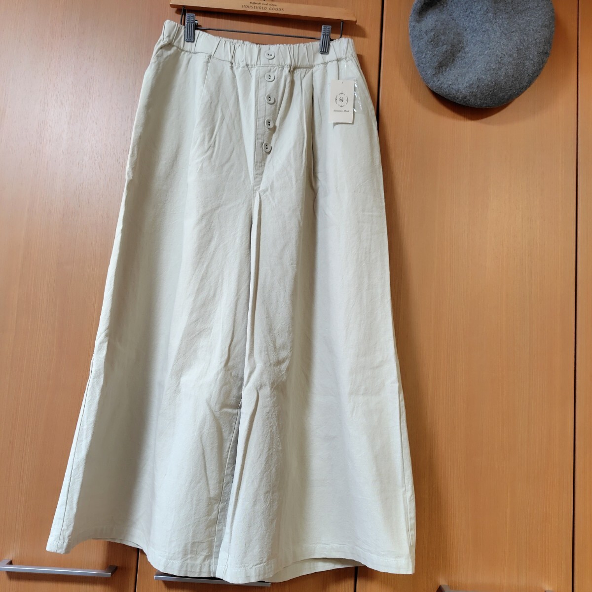 SM2 フロントボタンワイドパンツ 新品 サマンサモスモス拍卖