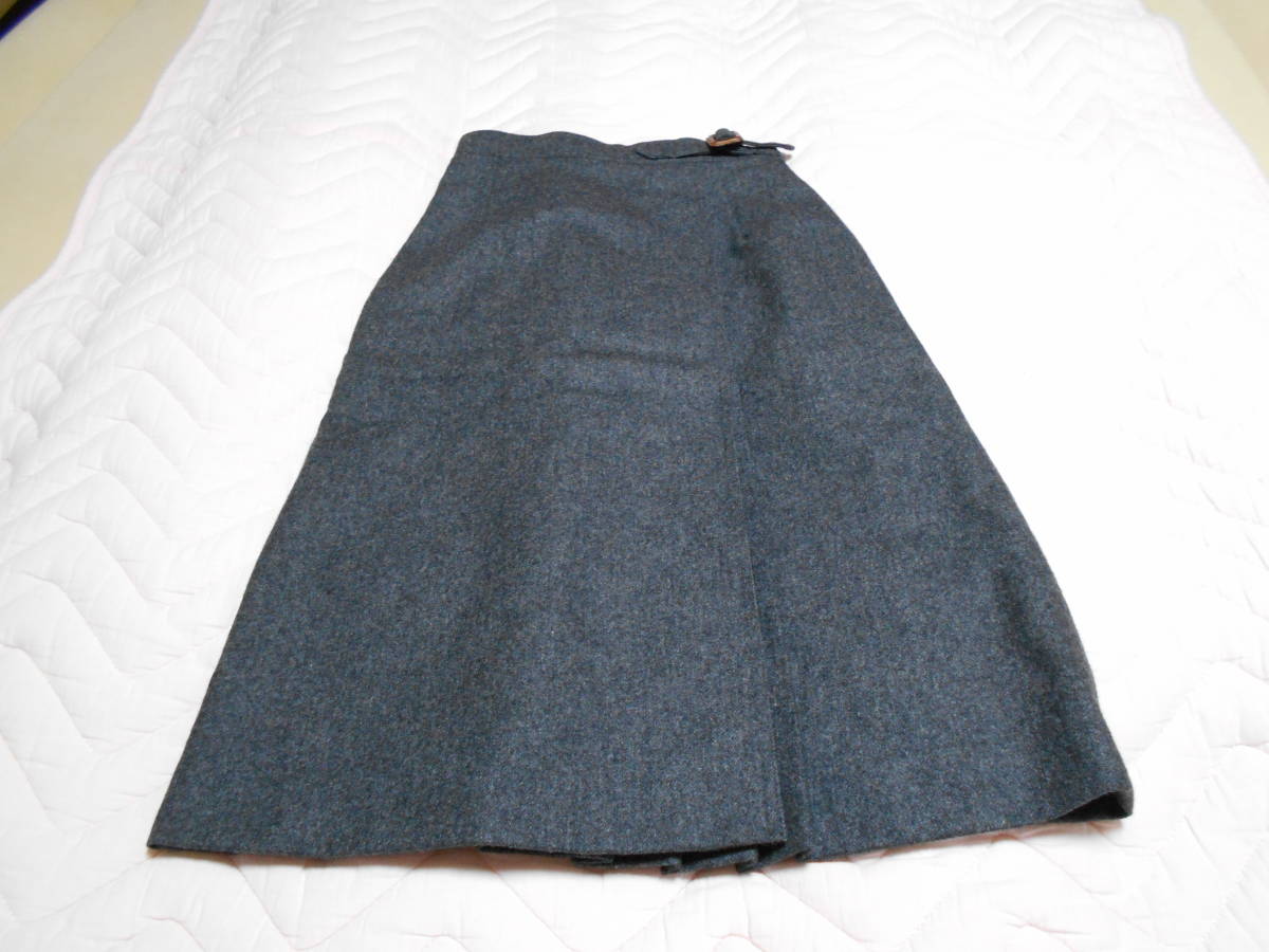 ☆ LOVE PENSEE ☆ パンセ プリーツスカート グレー Sサイズ クリーニング済 拍卖