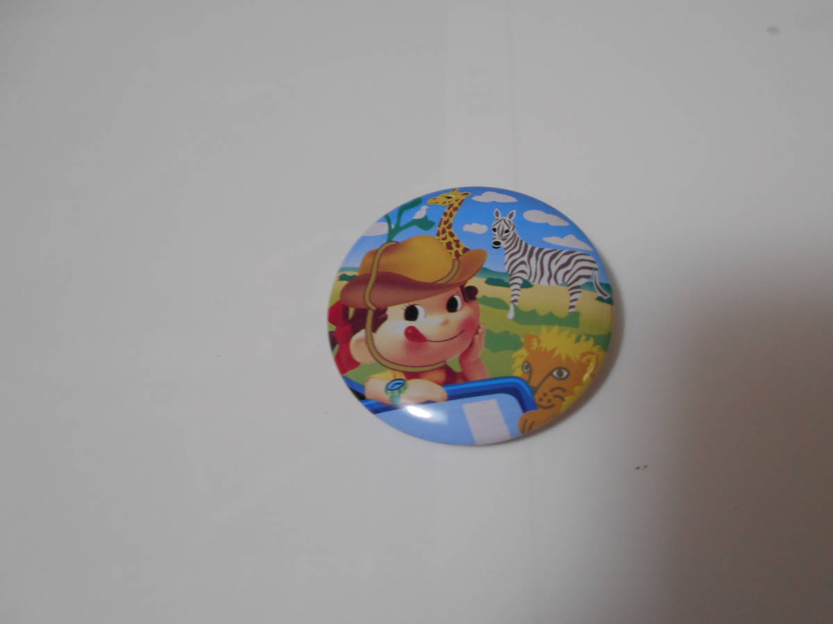 ☆不二家☆ペコちゃん☆ ペコとなかよし わんぱくどうぶつ  ペコバッジ 1種類 拍卖