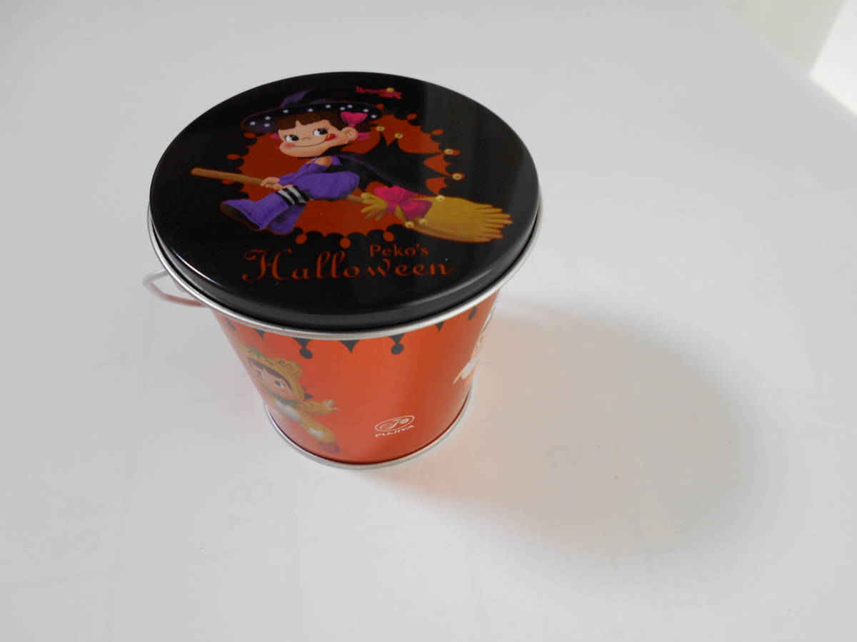 ☆不二家☆ペコちゃん☆ Halloween ペコちゃん ハロウィン ミニバケツ缶 拍卖