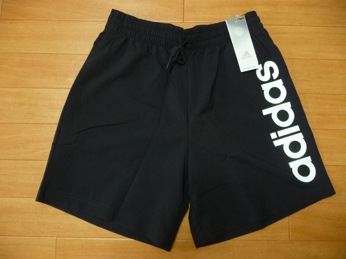 新品★アディダスAEROREADY トレーニングパンツ★M/黒・白 拍卖