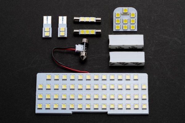 【カザマオート製】スバル BRZ 高輝度 LEDルームランプセット 専用設計 室内灯 ホワイト 白 カスタム トヨタ ZN6/ZC6④拍卖