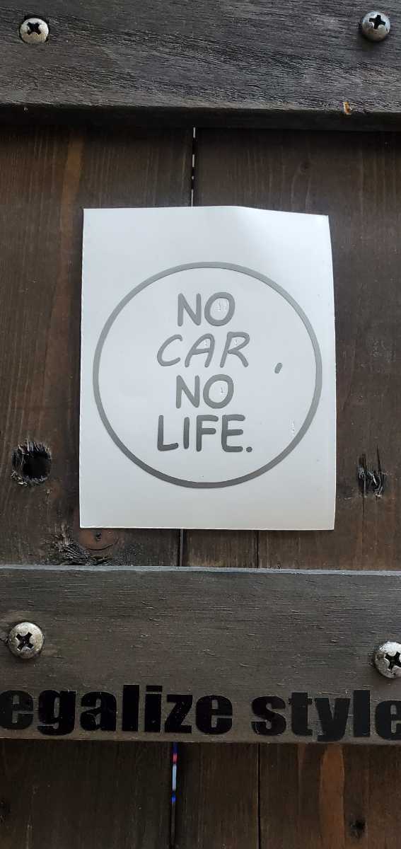 ★転写ステッカー5~7年耐久性 ★★転写ステッカー5~7年耐久性 ★★転写ステッカー★ NO CAR NO LIFE 車好きに! 世田谷ベース 愛車遍歴拍卖