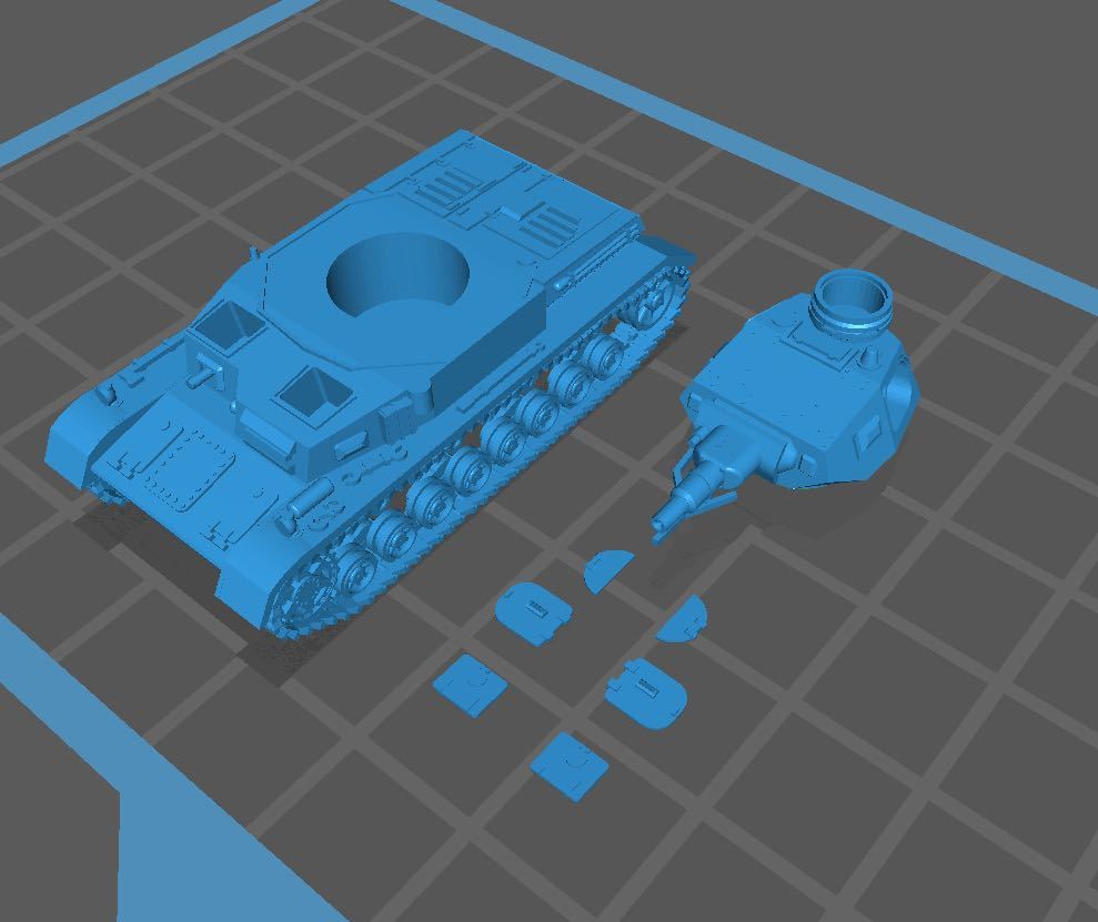 1/144 レジンキット 未塗装 WWⅡ ドイツ軍 Ⅳ号シリーズ 4号D型 中戦車 Cワールドタンクミュージアム 【同梱可能】230114拍卖