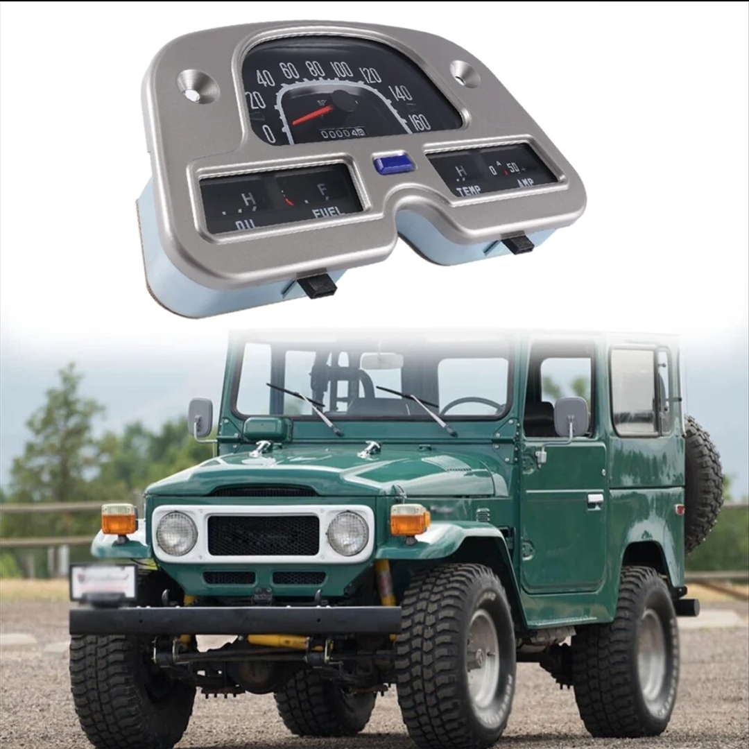②新品未使用 ランクル トヨタランドクルーザー40系 スピードメーターパネル FJ40/FJ45/BJ40など 純正適合社外品 旧車 レストア拍卖
