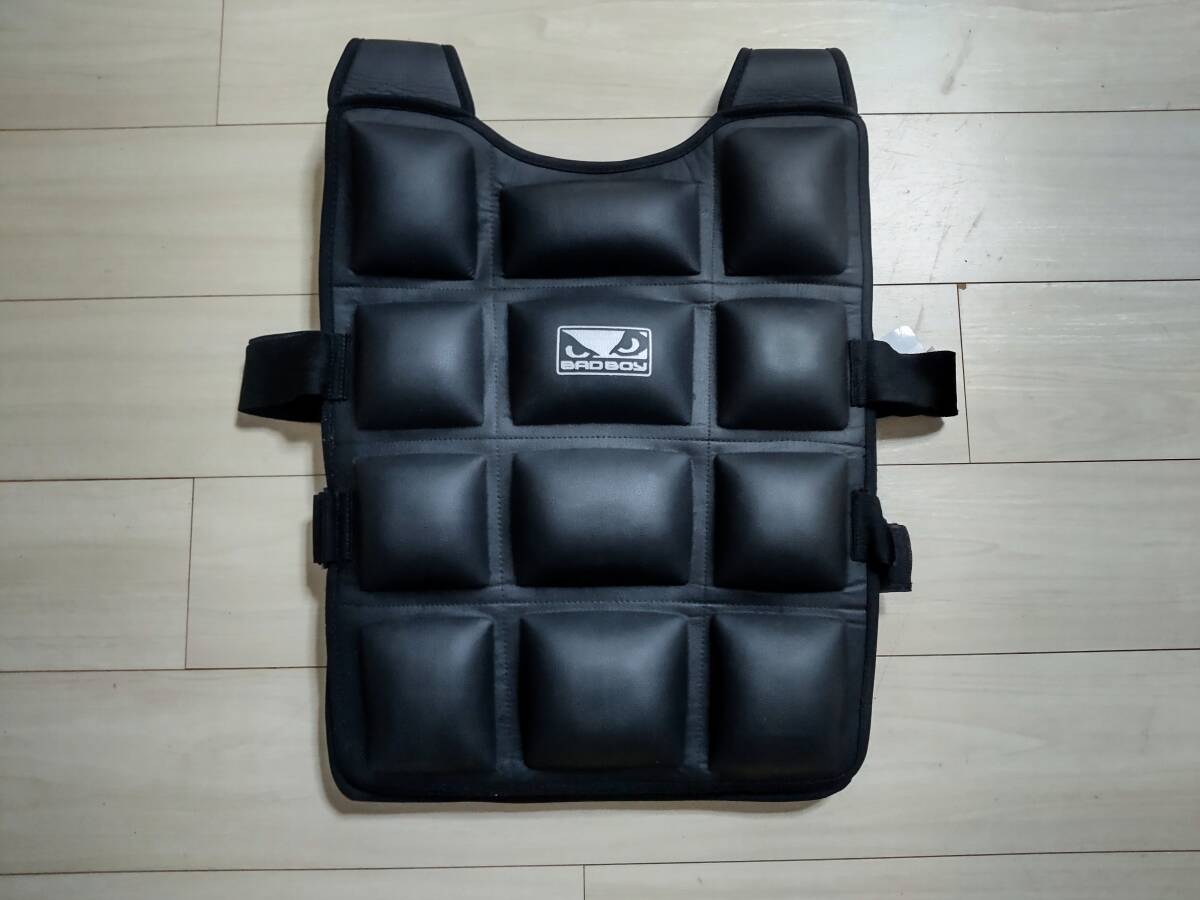 ★BAD BOY バッドボーイ ウエイトベスト WEIGHTED VEST ★14kg ★ウエイトトレーニング加重に ★未使用品拍卖