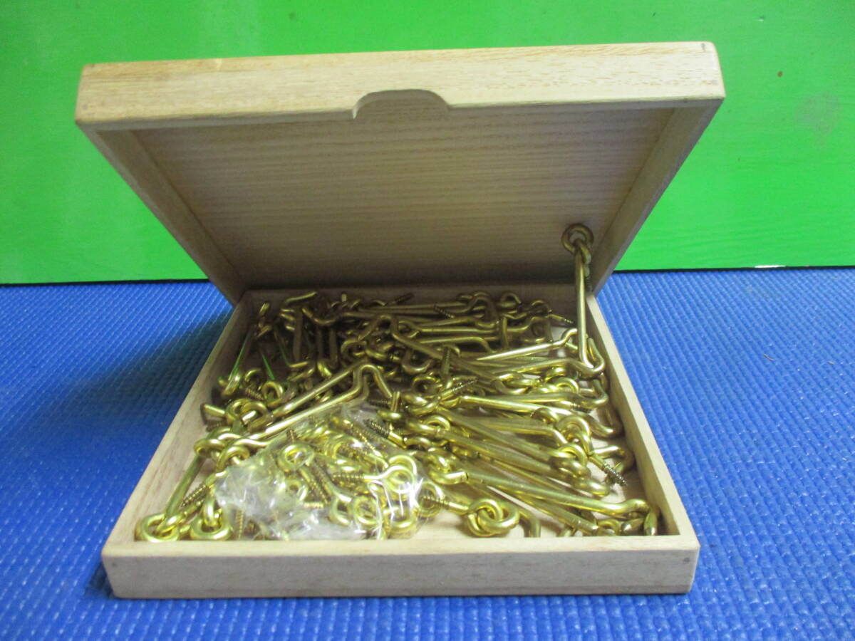 真鍮あおり止め 75ミリ 新品 50ケで¥4000 送料¥185拍卖