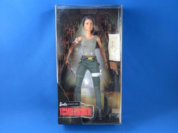 ●未開封品 トゥームレイダー ララ・クロフト バービー コラボ フィギュア Barbbie SIGNATURE MGM 日本未発売拍卖