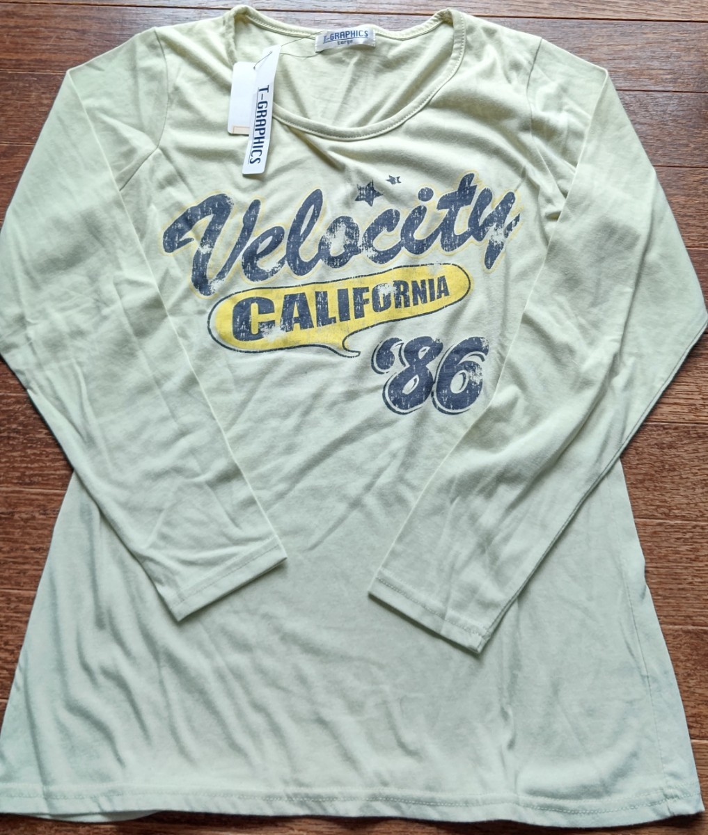 【新品】T-GRAPHICS★長袖シャツ拍卖