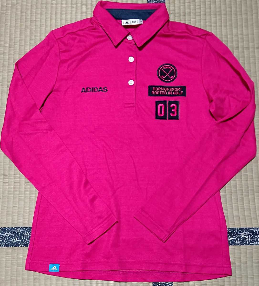 【一度着用】adidas★長袖シャツ拍卖