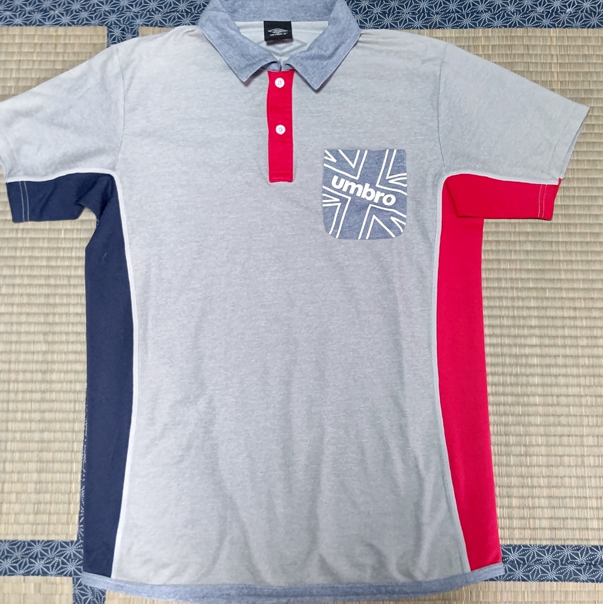 【一度着用】umbro★メンズ半袖シャツ拍卖