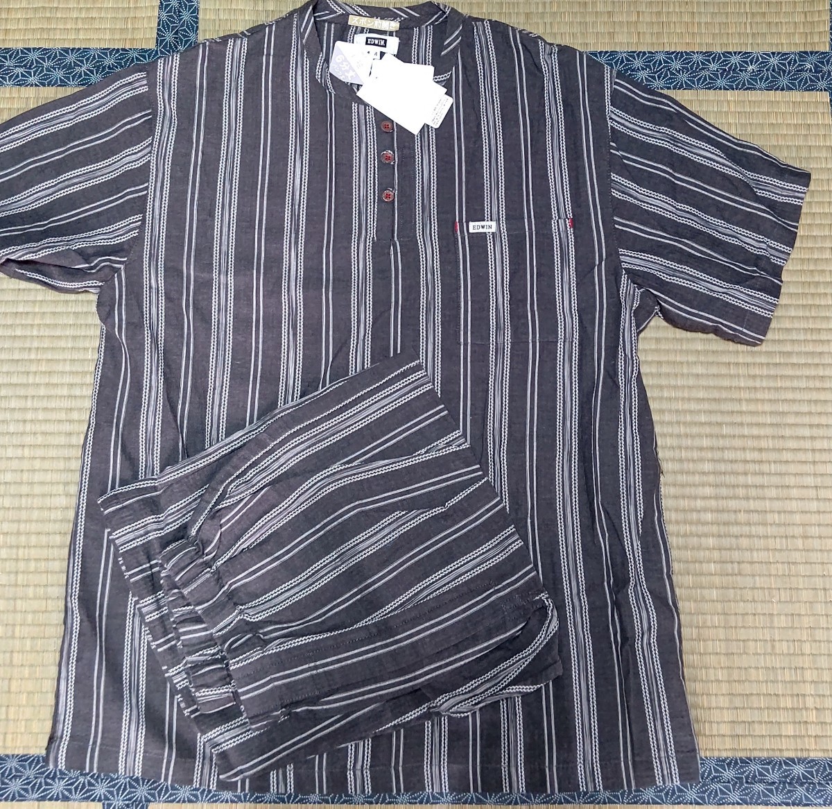 【新品】EDWIN★メンズパジャマ拍卖